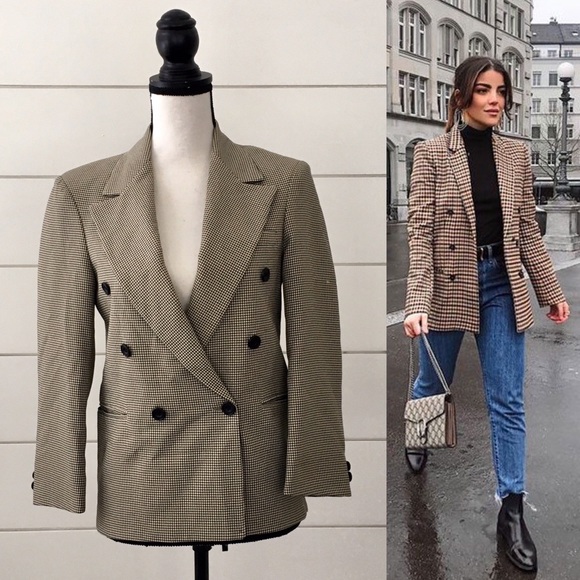 Paradox Vintage 90s Double Breasted Blazer Size 6P